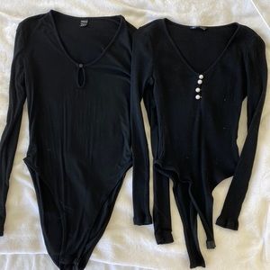 Set of two Shein bodysuits